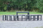 Utomhus Pall 10st + bord. B47