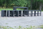 Utomhus Pall 10st + bord. B47