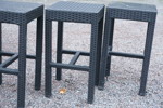 Utomhus Pall 10st + bord. B47
