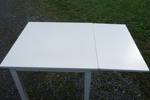 Klaffbord vitmålad B49