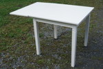 Klaffbord vitmålad B49