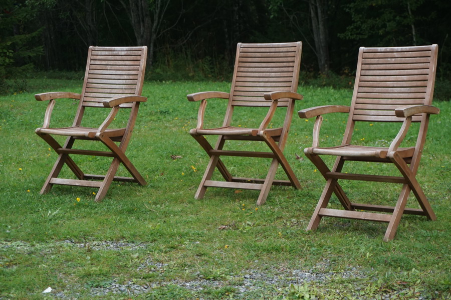 3st Trädgårdsstolar FSC Mixed Sources. B58