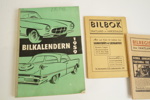 Bilkalendern 1959 Bilbok Jämtland och Härjedalen Bilregister Jämtlands län. A128