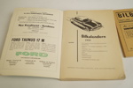Bilkalendern 1959 Bilbok Jämtland och Härjedalen Bilregister Jämtlands län. A128