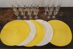 13st + 8st Champagneglas Zwesel Glas mm. B100