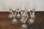 13st + 8st Champagneglas Zwesel Glas mm. B100
