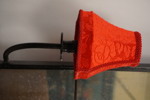 Spegel med konsolbord i smide. B134