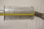 Mittenljuddämpare/avgasrör. B136