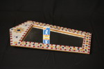 Spegel med mosaikram. A12