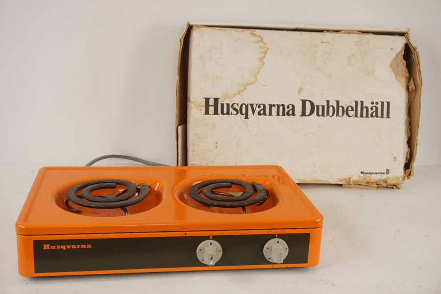 Vintage Husqvarna, spishäll Orange B211