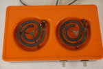 Vintage Husqvarna, spishäll Orange BC211