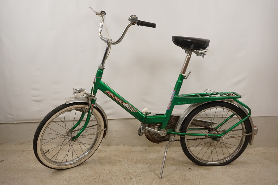 Minicykel Europa grön B218