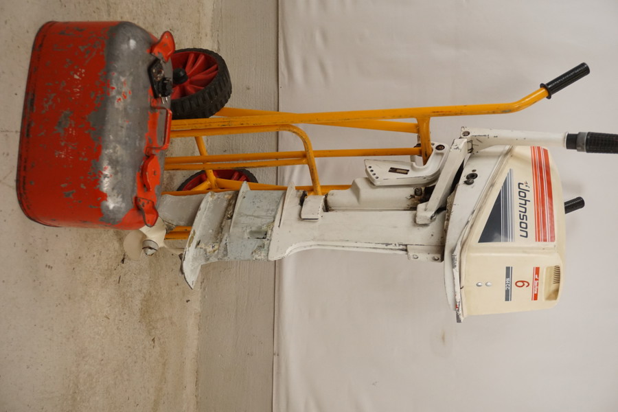 Johnson 6 Båtmotor med tank. B224