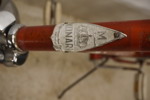 Minicykel Monark M röd B239