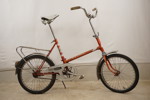 Minicykel Monark M röd B239
