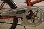 Minicykel Monark M röd B239