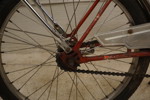 Minicykel Monark M röd B239