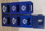 7st Plastbackar, Original Oettinger bier. B243