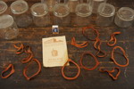 12st Konserveringsburk med lock i glas. BC298