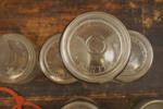 13st Konserveringsburk med lock i glas. BC300