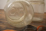 13st Konserveringsburk med lock i glas. BC300