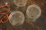 12st Konserveringsburk med lock i glas. BC301