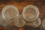 12st Konserveringsburk med lock i glas. BC301