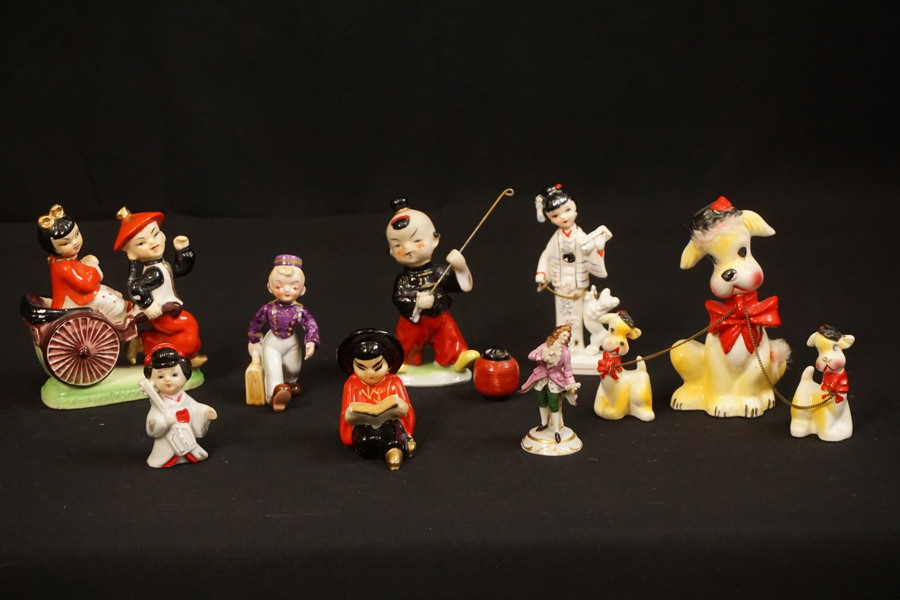 10st Figur i porslin Import. A52