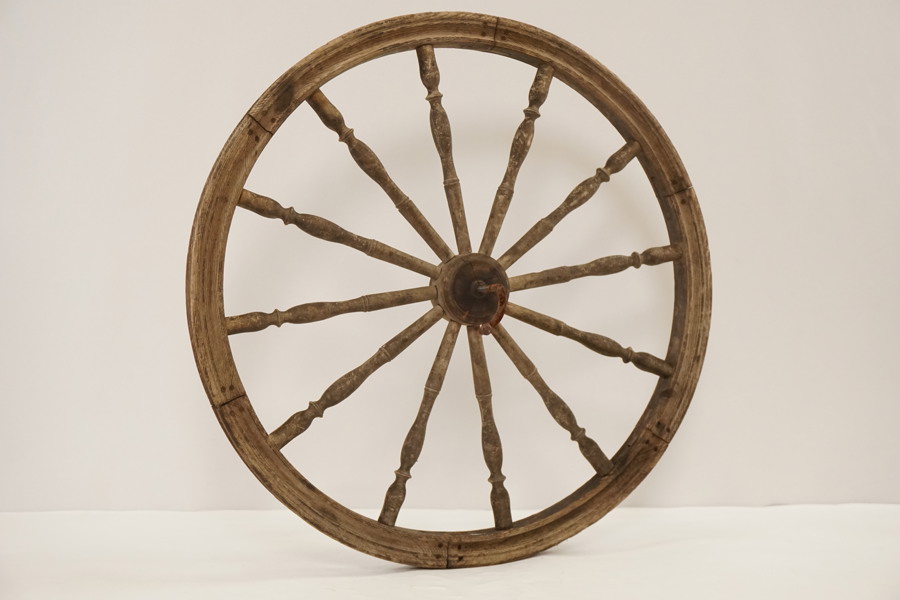 Hjul från spinnrock. B326