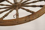 Hjul från spinnrock. B326