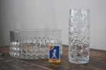 Skål och vas glas. G4/