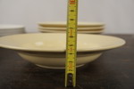 4st Höganäs tallrikar och 4st Åhlens Inga djuptallrikar. G72/
