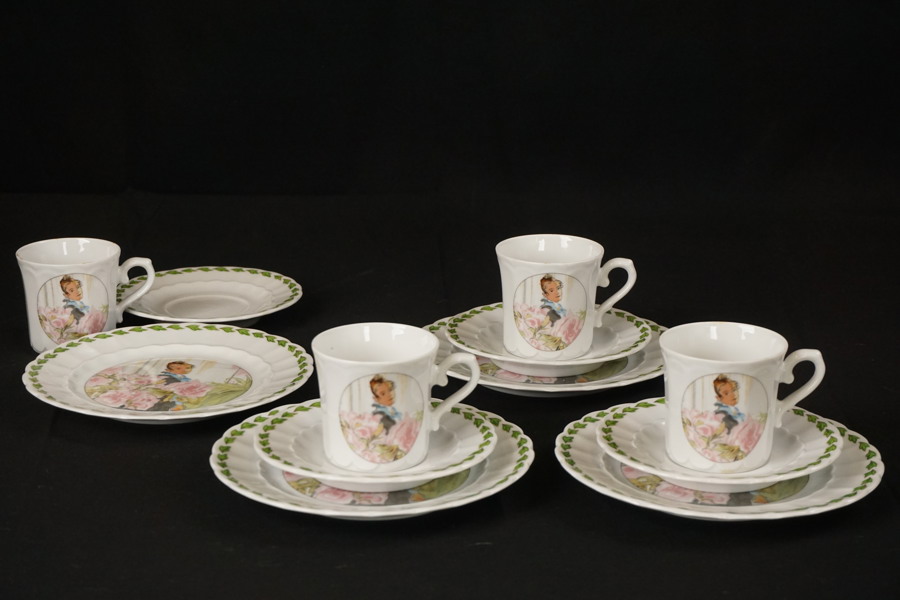 4st Eschenbach koppar med fat. G23/