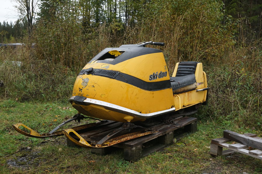 Ski-doo Olympic 320 1969 snöskoter. B377