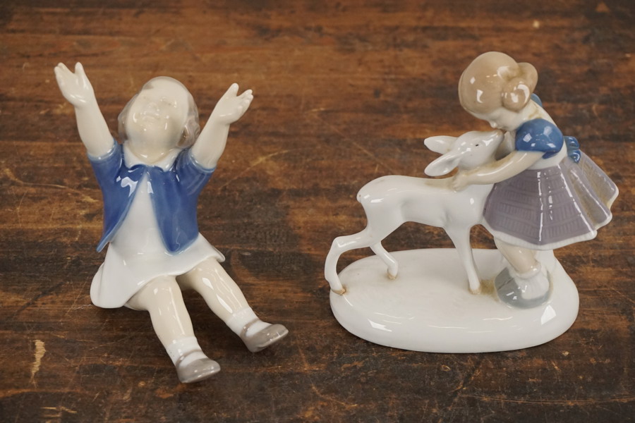 2st Figuriner i porslin. G38