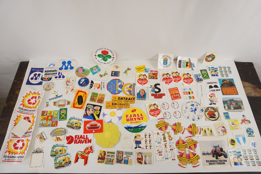 Fjällräven, Ski World Cup Åre, Kalle Ankas klistermärken. A297/