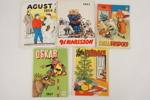 5st jultidningar Oskar, Fridolf mm. A261/