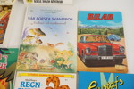 Serietidningar Walt Disney´s Kalle Anka, puzzel Clem toys mm. A259/