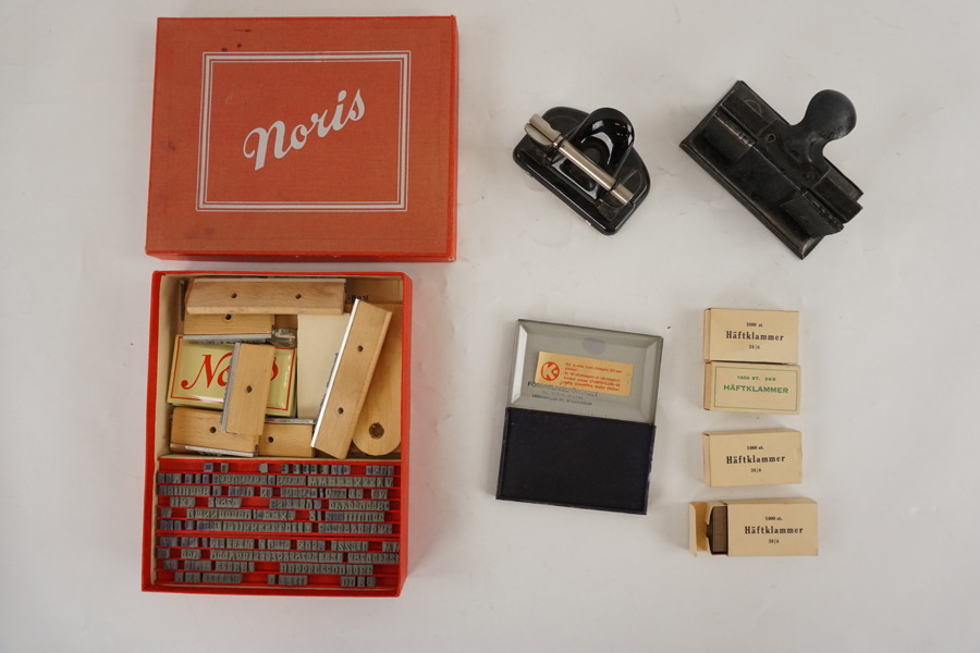 Noris-tryckeriet, hålslag mm. A251/