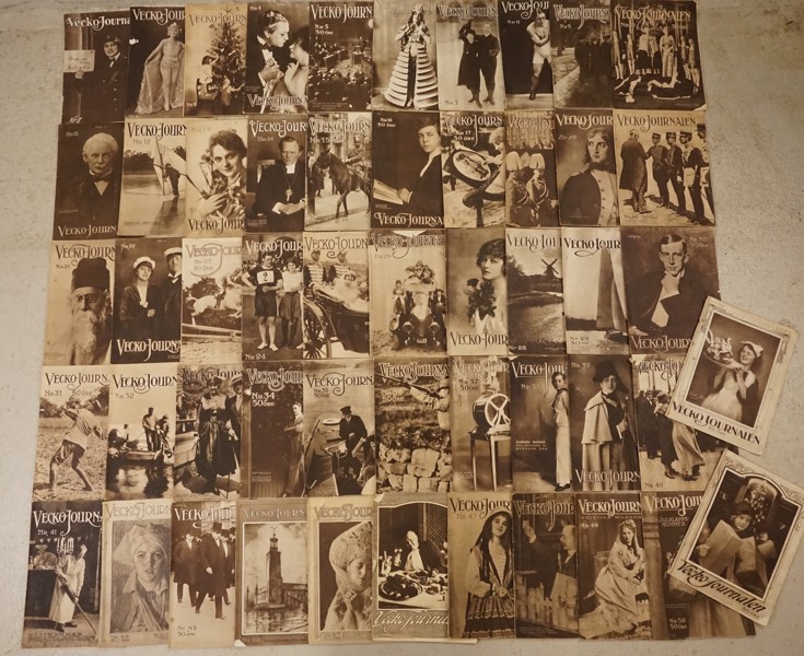 Veckor Journalen 1921. A101