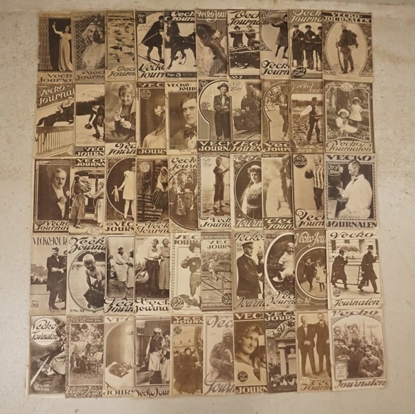 Vecko Journalen 1918. A105