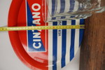 Bricka Cinzano, glas mm. BC369