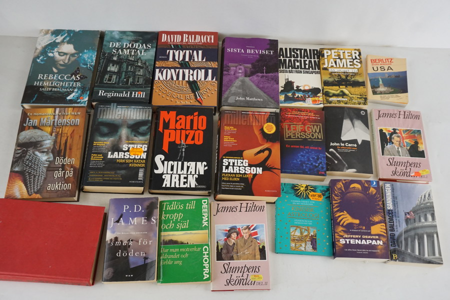 Böcker Stieg Larsson Leif GW Persson m.m. BC327/