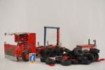 Lastbil i metallkonstruktion Temsi meccano mm. BC95/