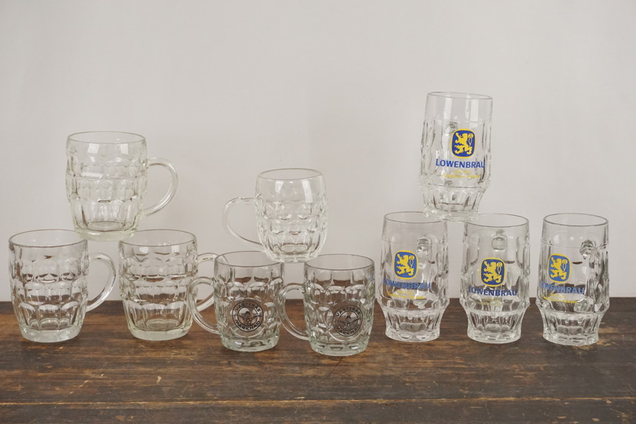 10st Ölsejdlar i glas. G47