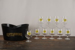 Ishink Kopparberg & 10st Ölglas. G49