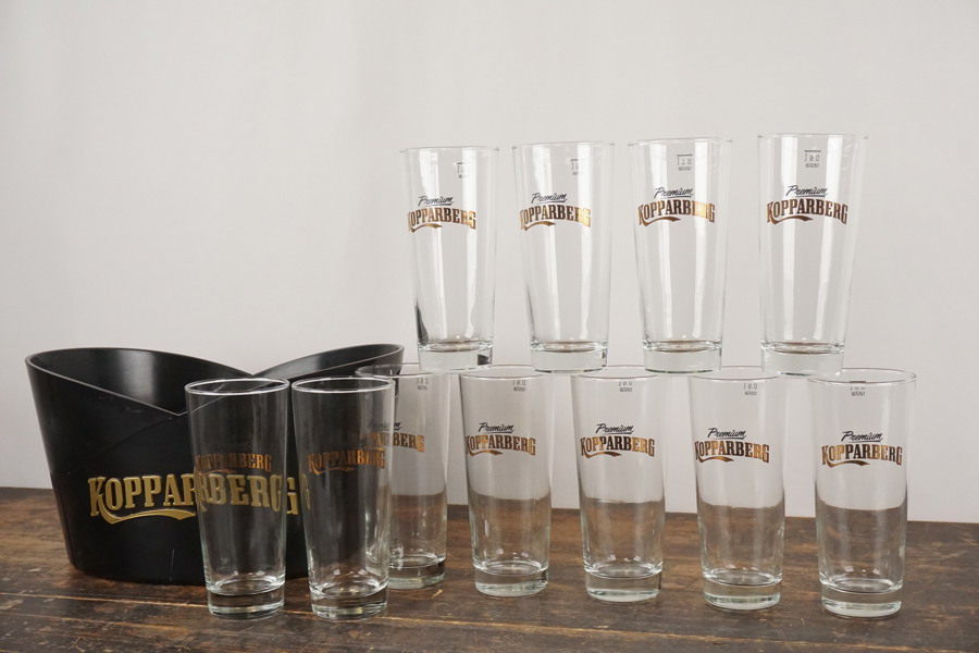 Ishink Kopparberg & 11st Ölglas. G50