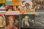 Tidningar om kungafamiljen mm. A284/