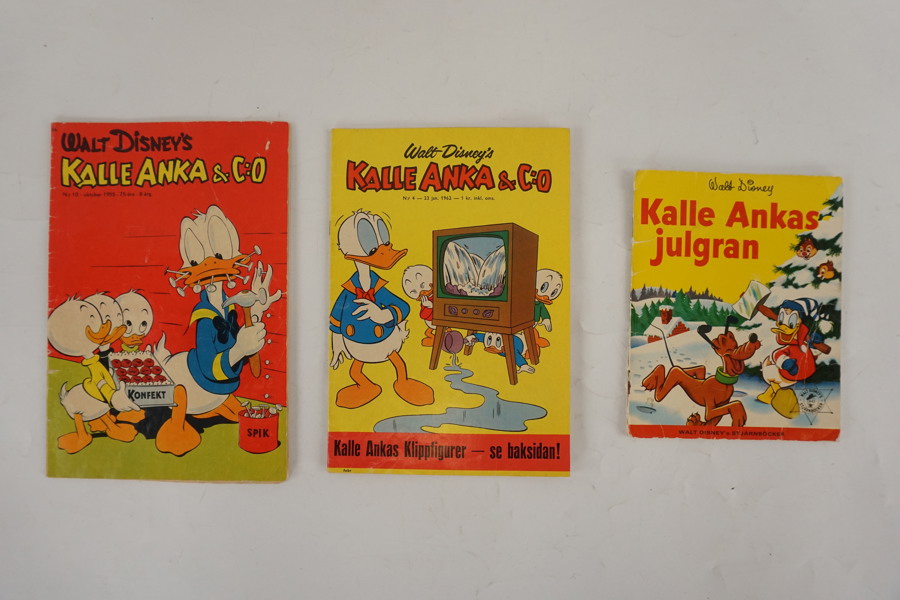 Vintage serietidningar Kalle Anka & co Walt Disney´s. A230/