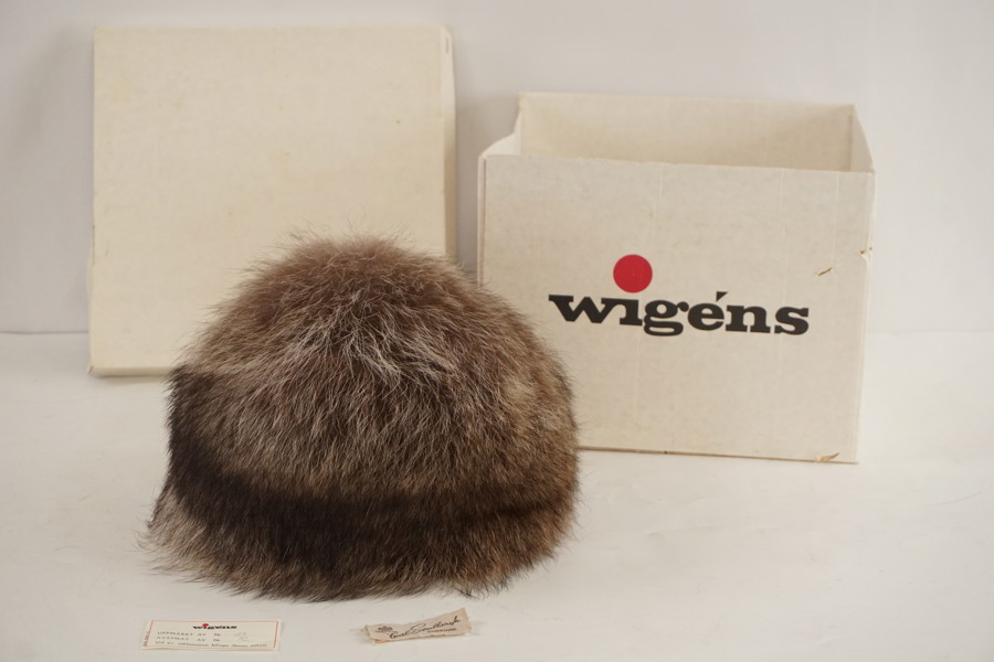 Pälsmössa Carl Svedbergh Östersund. A126/